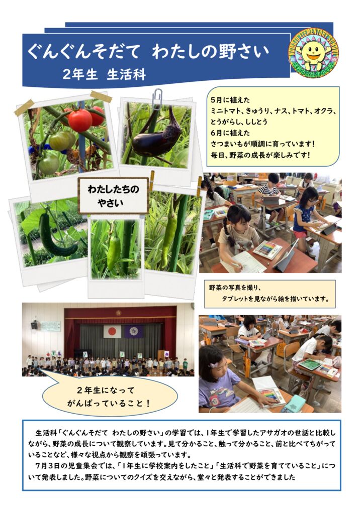 ぐんぐんそだて　わたしの野さいのサムネイル