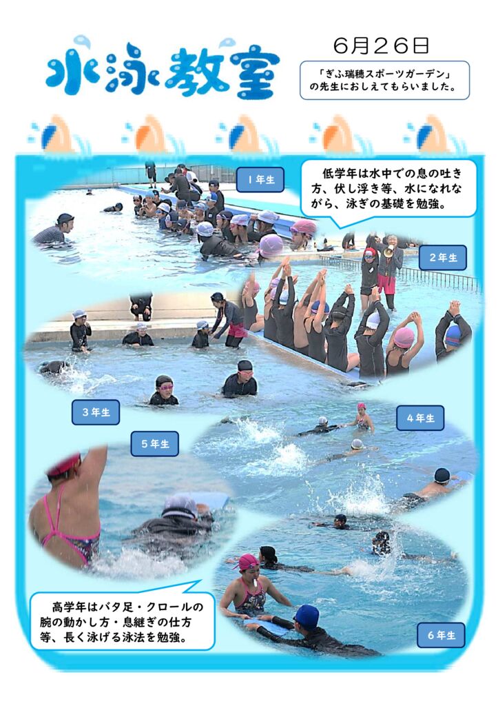 0626（上水流）水泳教室のサムネイル