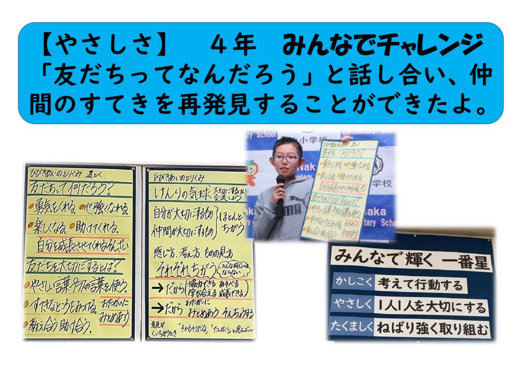 12月４年18（やさしさ）ひびきあい週間のサムネイル