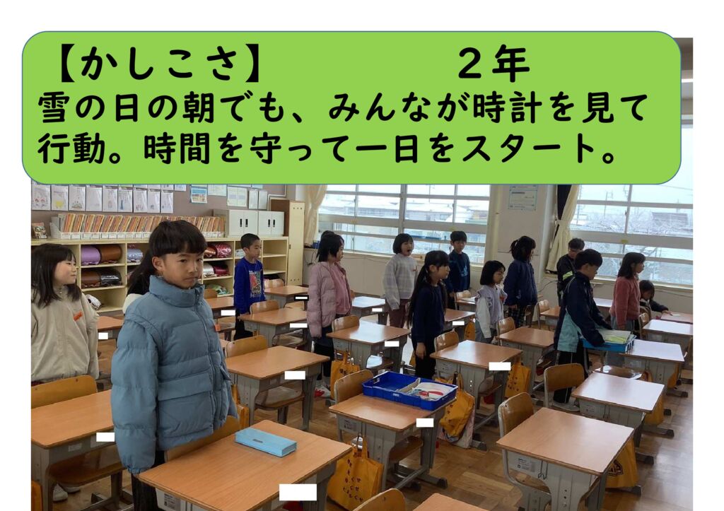 ２月２年25（かしこさ）時間意識のサムネイル