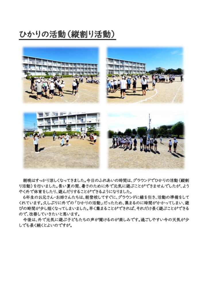 1008 ひかりの活動HPのサムネイル